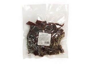 Снеки к пиву: Оленина вяленая (строганина)