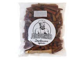 Ведро Ржаные гренки с гималайской солью: Деревенские гренки с аджикой