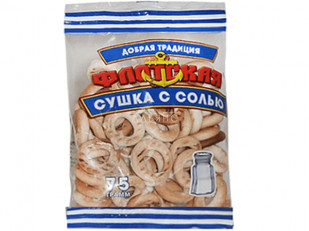 Сушка со вкусом:Холодец/хрен: Сушка с солью 