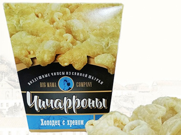 Чичарроны со вкусом холодца и хрена в Марьино