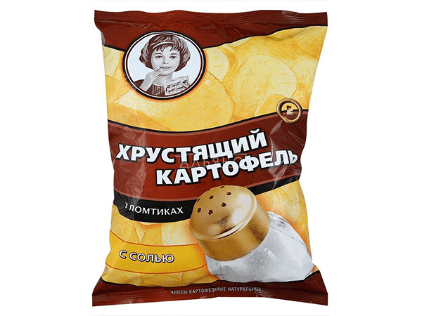 Картофельные чипсы "Девочка" 160 гр. в Марьино
