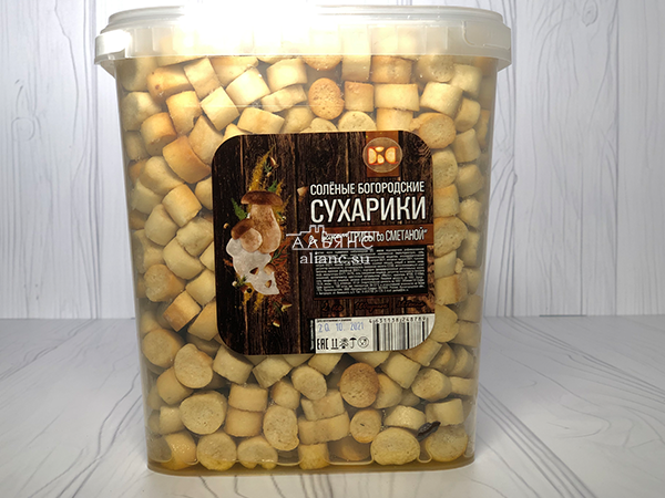 Сухарики с грибами и сметаной в Марьино