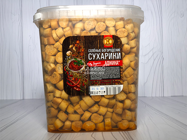 Сухарики с аджикой в Марьино
