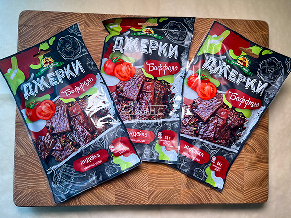 Джерки из индейки "Баффало" 45 гр. в Марьино