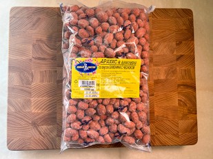 Картофель «Бруто» со вкусом васаби 130 гр.: Арахис в глазури со вкусом буженина с чесноком