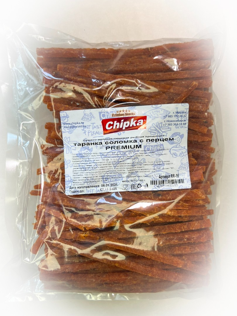 Таранка с перцем (соломка) (Chipka ПРЕМИУМ) в Марьино