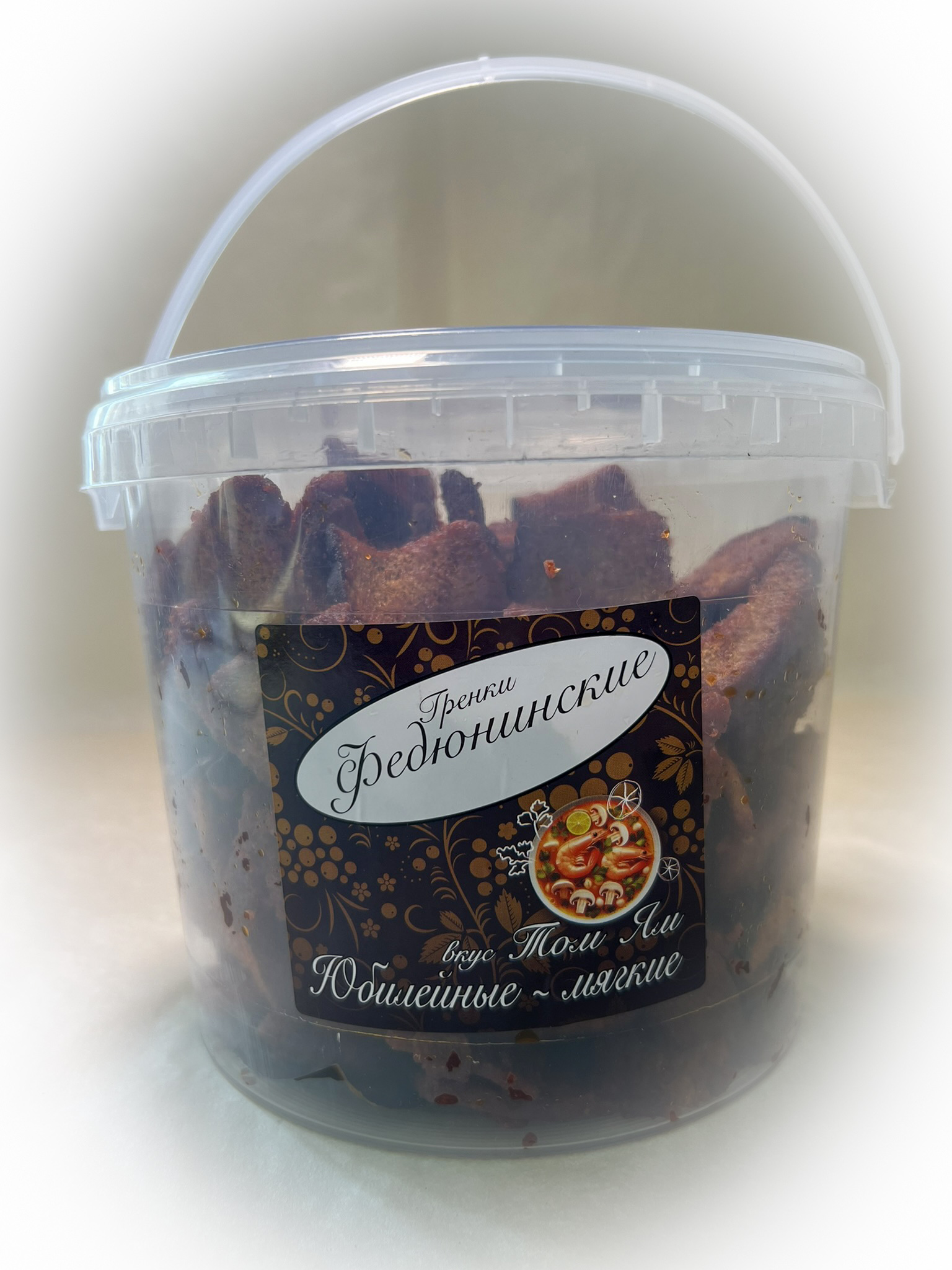 Гренки "ФЕДЮНИНСКИЕ" "Том ям" (ведро 900 гр.) в Марьино