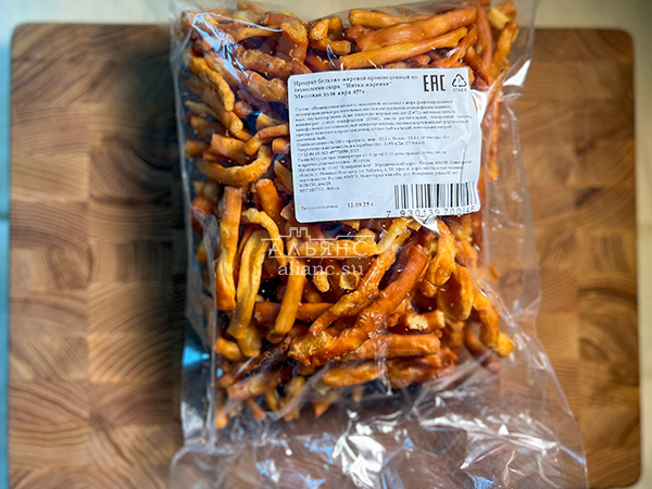 Нитка ЖАРЕНАЯ  Oktobersnack1 кг (сырный продукт) в Марьино