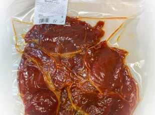 Кукурузные шарики со вкусом краба: Мясо Чипсы свиные 