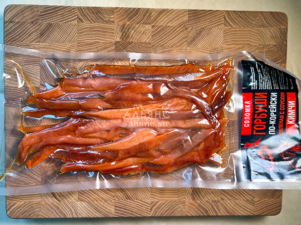 Горбуша соломка по-корейски в Марьино