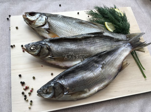 Кальмар паутинка: Плотва вяленая