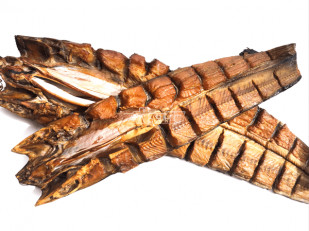 Бычок тушка б/г холодного копчения: Белый амур холодного копчения